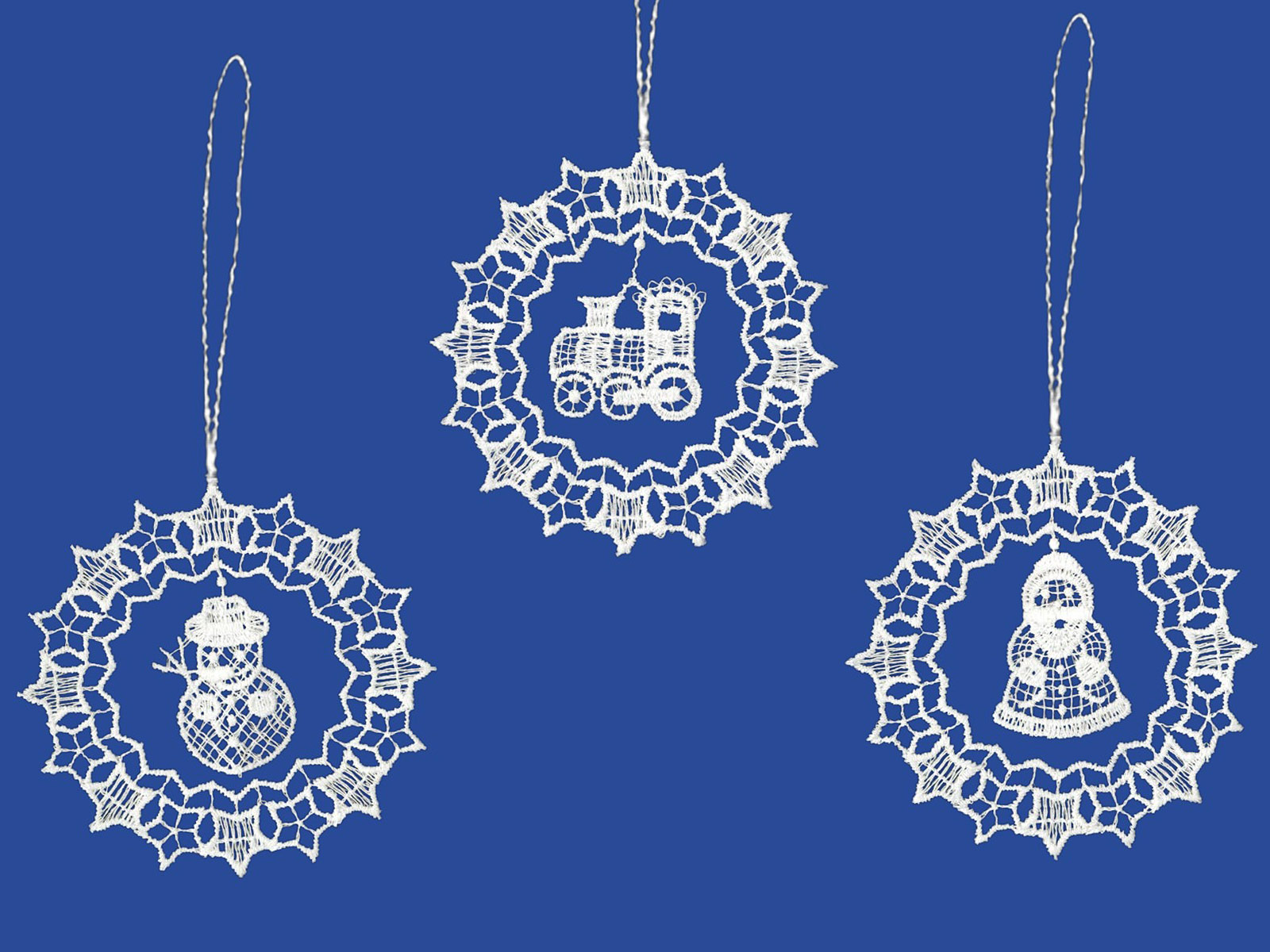 plauener spitze fensterbilder zu weihnachten, weihnachtsanhänger