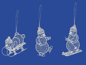 plauener spitze fensterbilder zu weihnachten, weihnachtsanhänger