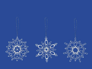 plauener spitze fensterbilder zu weihnachten, weihnachtsanhänger