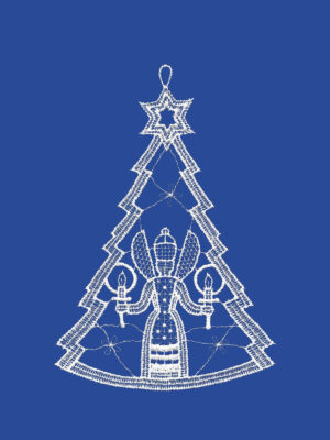 plauener spitze fensterbilder zu weihnachten, weihnachtsanhänger