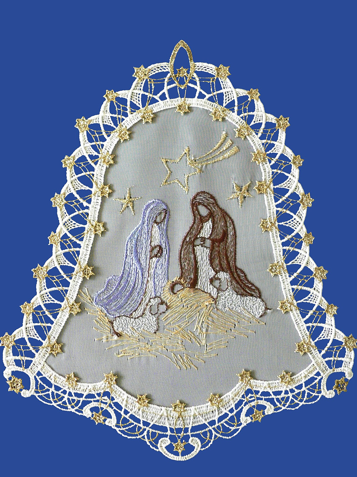 plauener spitze fensterbilder zu weihnachten, weihnachtsanhänger