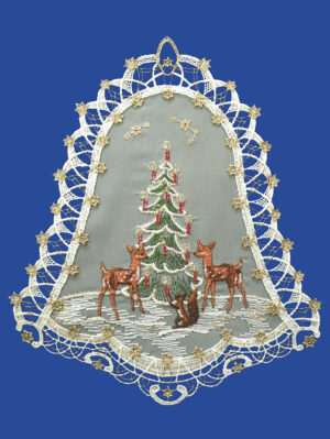 plauener spitze fensterbilder zu weihnachten, weihnachtsanhänger