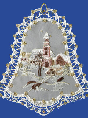 plauener spitze fensterbilder zu weihnachten, weihnachtsanhänger