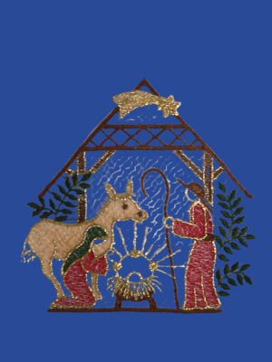 plauener spitze fensterbilder zu weihnachten, weihnachtsanhänger