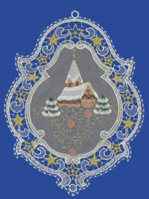 plauener spitze fensterbilder zu weihnachten, weihnachtsanhänger