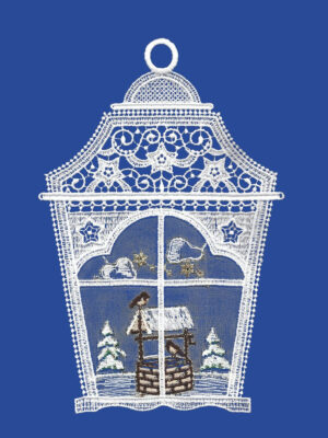 plauener spitze fensterbilder zu weihnachten, weihnachtsanhänger