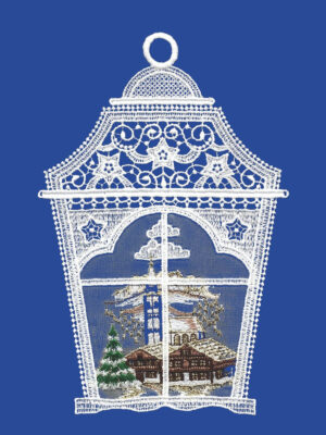 plauener spitze fensterbilder zu weihnachten, weihnachtsanhänger
