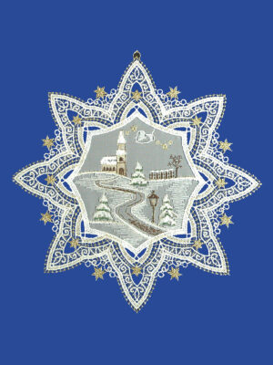 plauener spitze fensterbilder zu weihnachten, weihnachtsanhänger