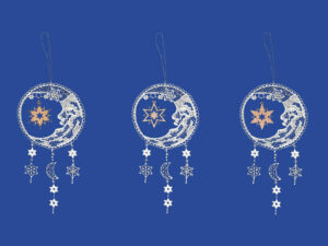 plauener spitze fensterbilder zu weihnachten, weihnachtsanhänger