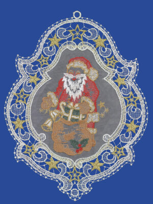 plauener spitze fensterbilder zu weihnachten, weihnachtsanhänger