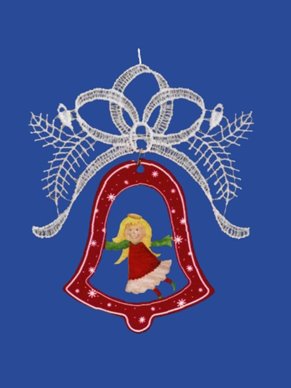 plauener spitze fensterbilder zu weihnachten, weihnachtsanhänger