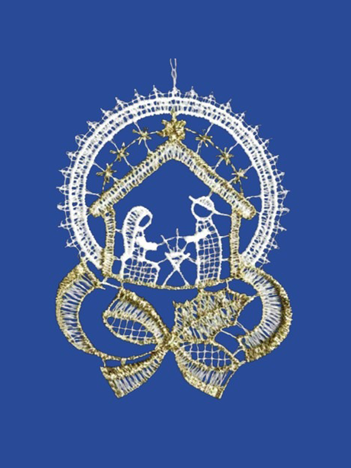 plauener spitze fensterbilder zu weihnachten, weihnachtsanhänger