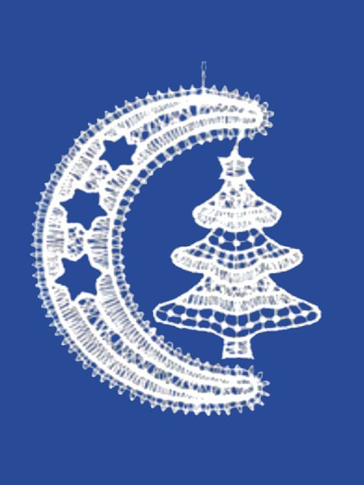 plauener spitze fensterbilder zu weihnachten, weihnachtsanhänger