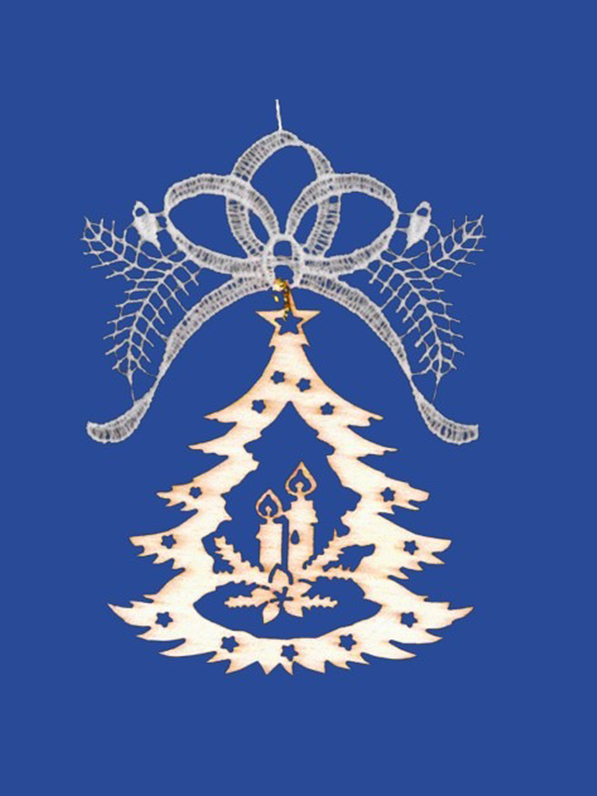 plauener spitze fensterbilder zu weihnachten, weihnachtsanhänger