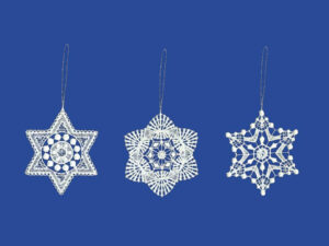 plauener spitze fensterbilder zu weihnachten, weihnachtsanhänger