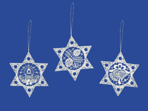 plauener spitze fensterbilder zu weihnachten, weihnachtsanhänger