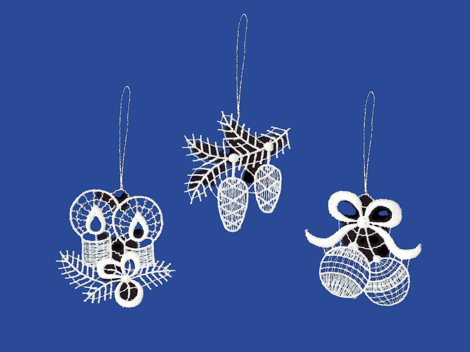 plauener spitze fensterbilder zu weihnachten, weihnachtsanhänger