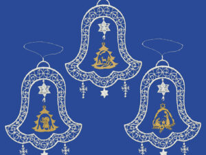 plauener spitze fensterbilder zu weihnachten, weihnachtsanhänger