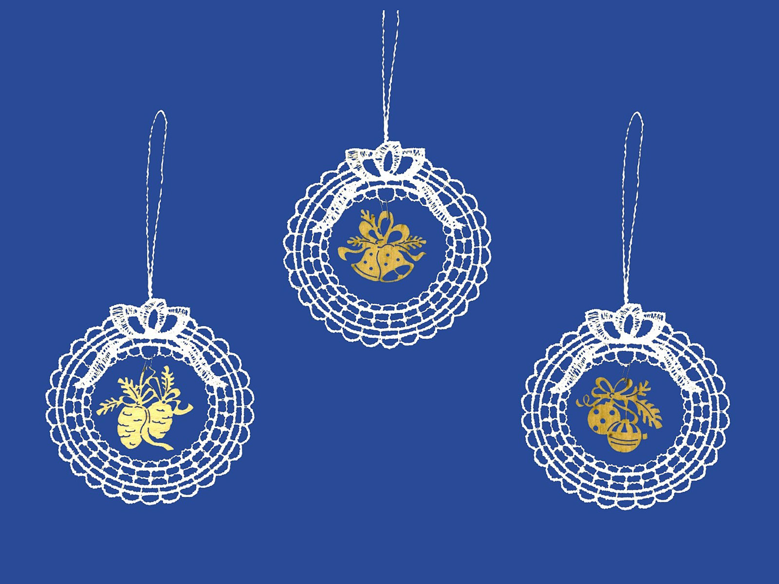 plauener spitze fensterbilder zu weihnachten, weihnachtsanhänger