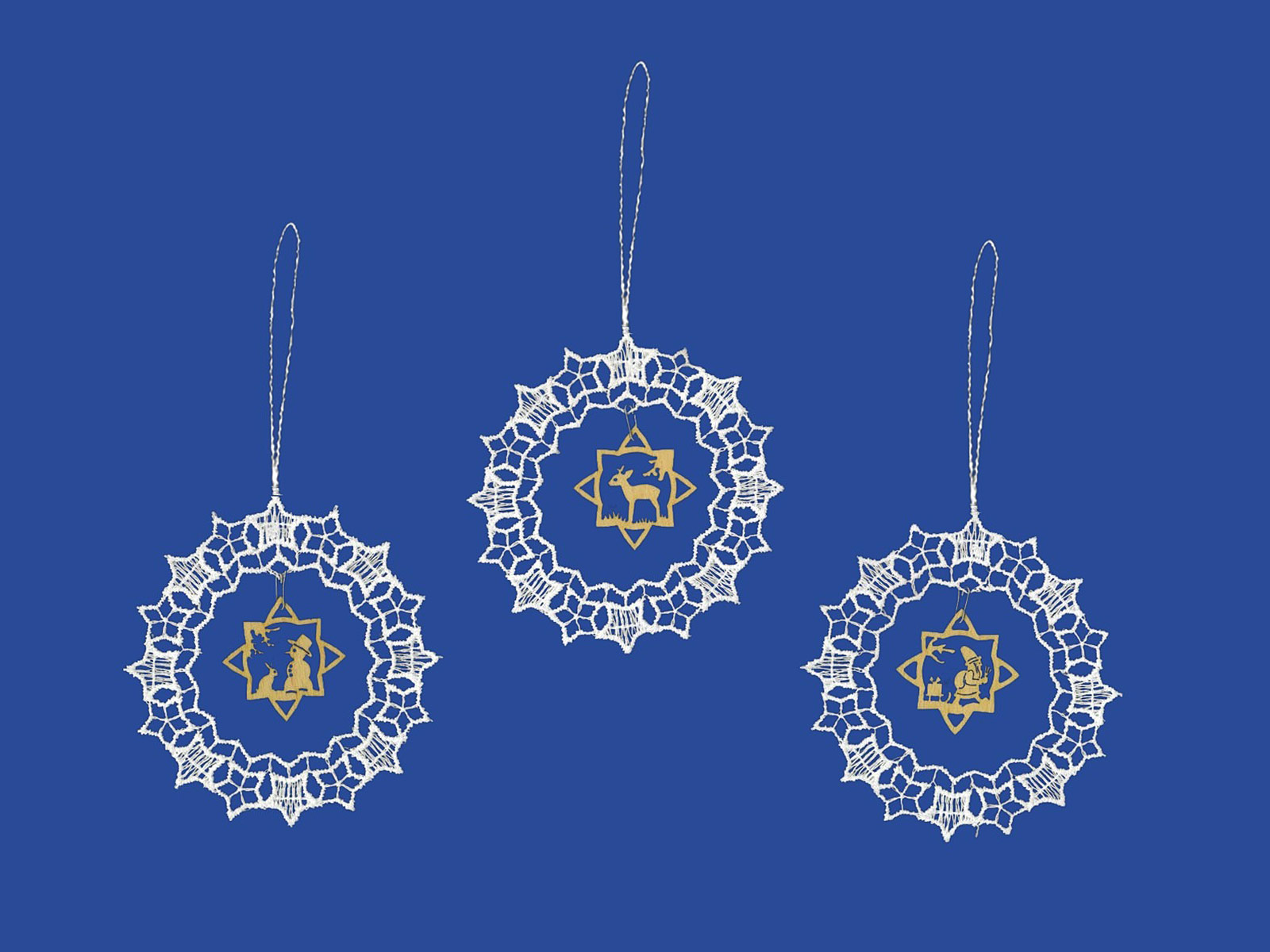 plauener spitze fensterbilder zu weihnachten, weihnachtsanhänger