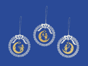 plauener spitze fensterbilder zu weihnachten, weihnachtsanhänger