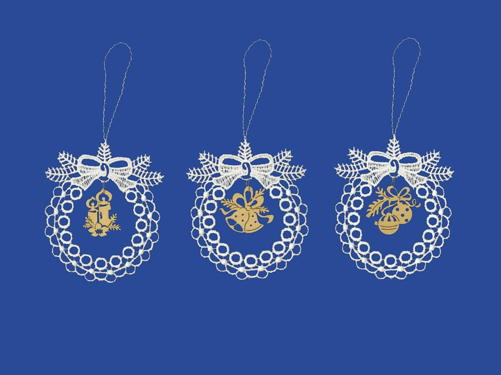 plauener spitze fensterbilder zu weihnachten, weihnachtsanhänger