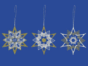 plauener spitze fensterbilder zu weihnachten, weihnachtsanhänger