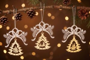 Anhänger Weihnachten Holz