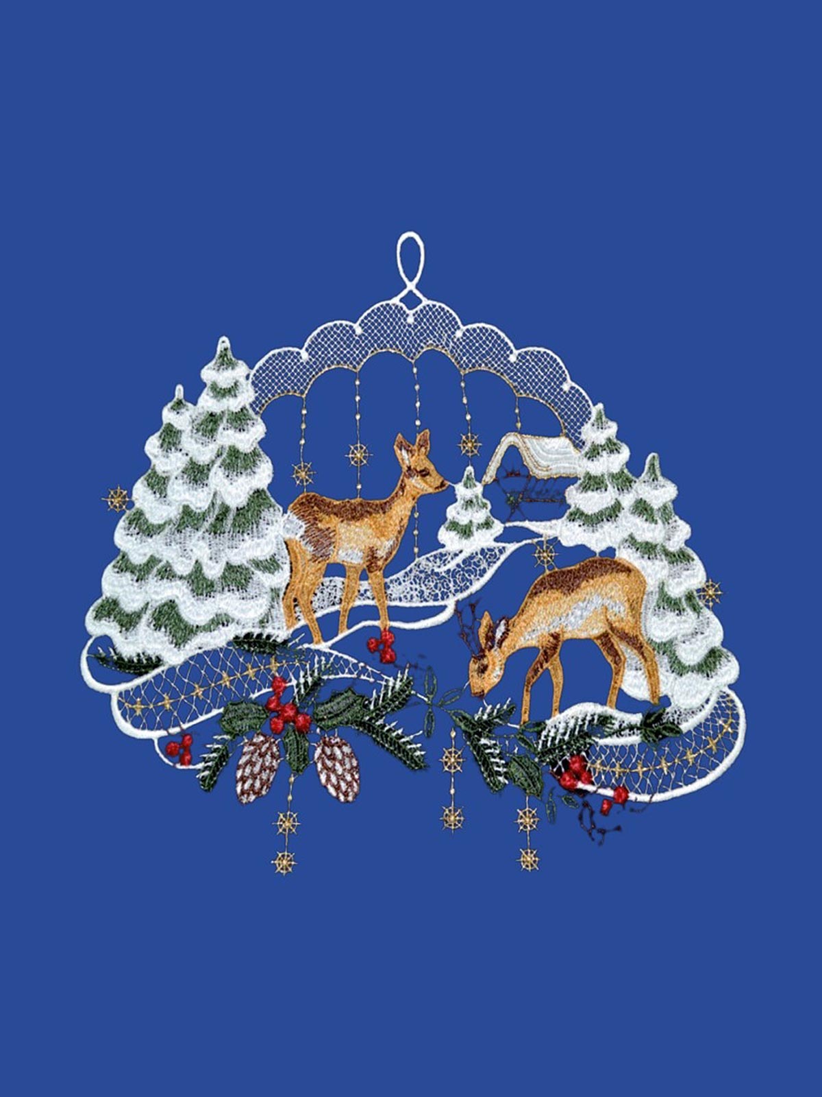 plauener spitze fensterbild rehe