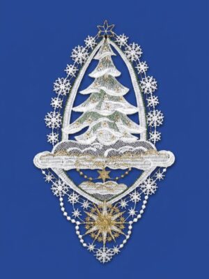 plauener spitze fensterbild tannenbaum