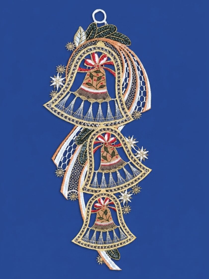 plauener spitze fensterbild glöckchenklang