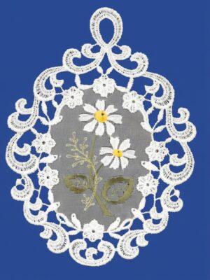 pauener spitze fensterbild margerite