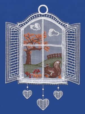 plauener spitze fensterbild fensterrahmen herbst