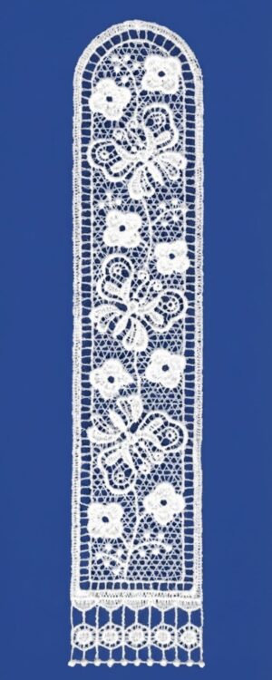 plauener spitze lesezeichen schmetterlinge und blüten