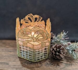 plauener spitze teelichthalter geschenk 1