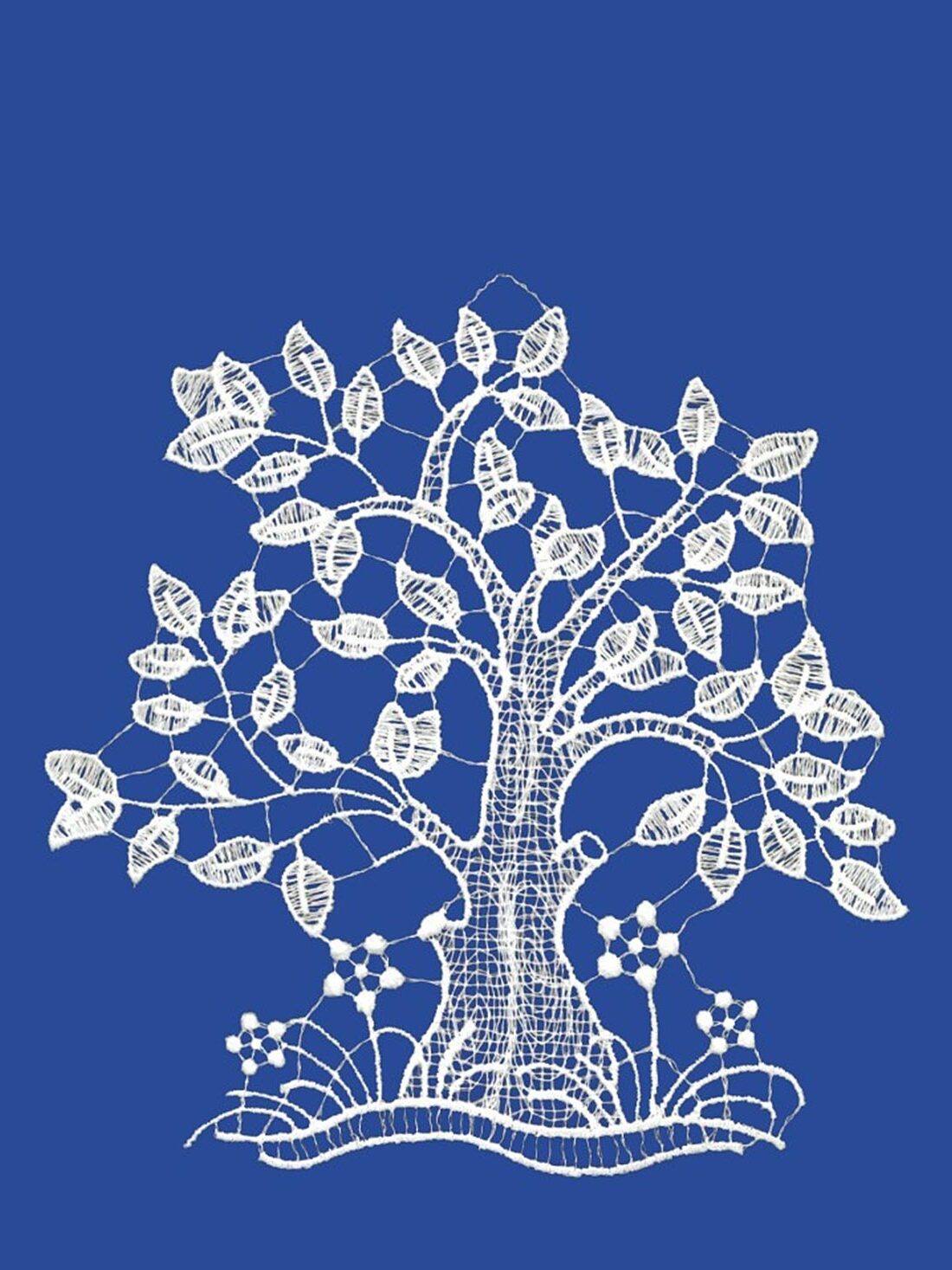 plauener spitze fensterbild baum